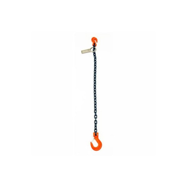 Mazzella Lifting B151069 20' Single Leg Chain Sling W/ Sling/Grab Hook